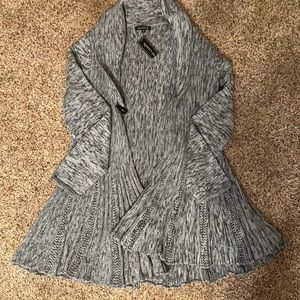Flared bottom cardigan SZ XL